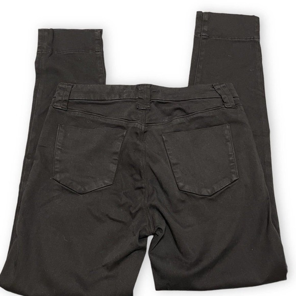 J BRAND Black Paz Slim Taper Sateen Fabric Skinny Jeans Pants Size 27 - Picture 5 of 10